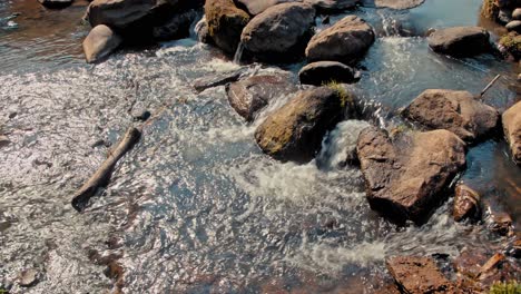 stream flowing over rocks