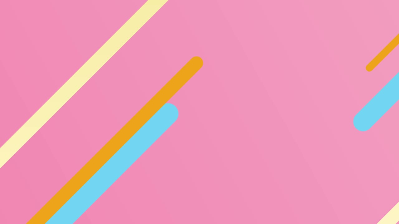 빛나는 수직선의 원활한 루프 애니메이션, 진한 파란색과 생생한 보라색 추상적인 배경