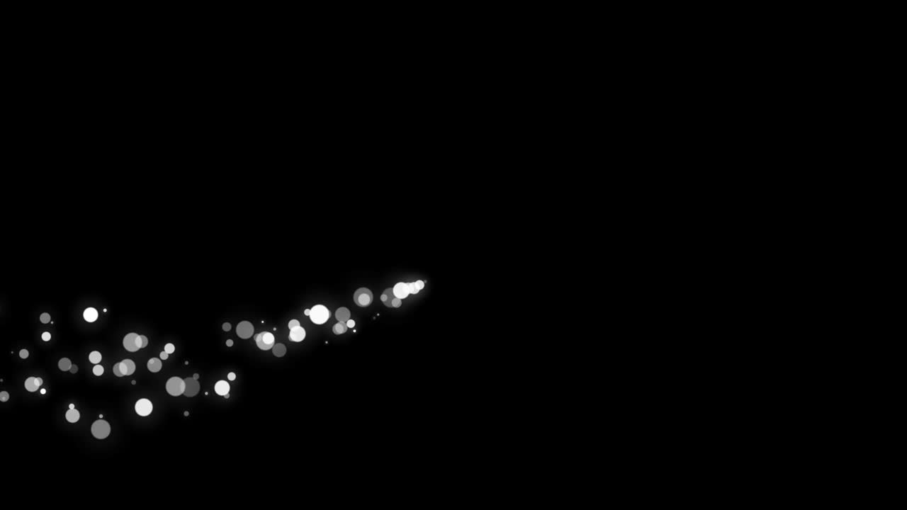 금빛 효과: 밝은 반이는 입자의 비행 (bokeh)