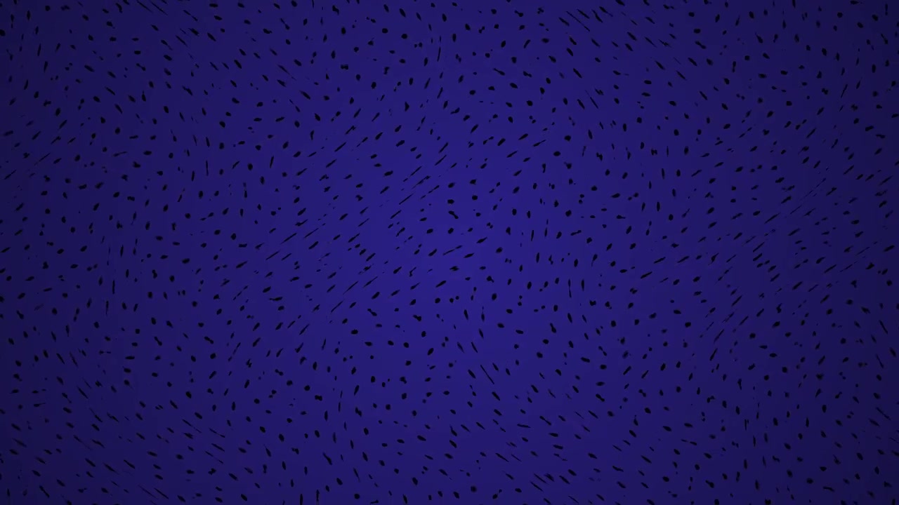 Abstract Dark Blue Background with Dynamic Moving Shapes