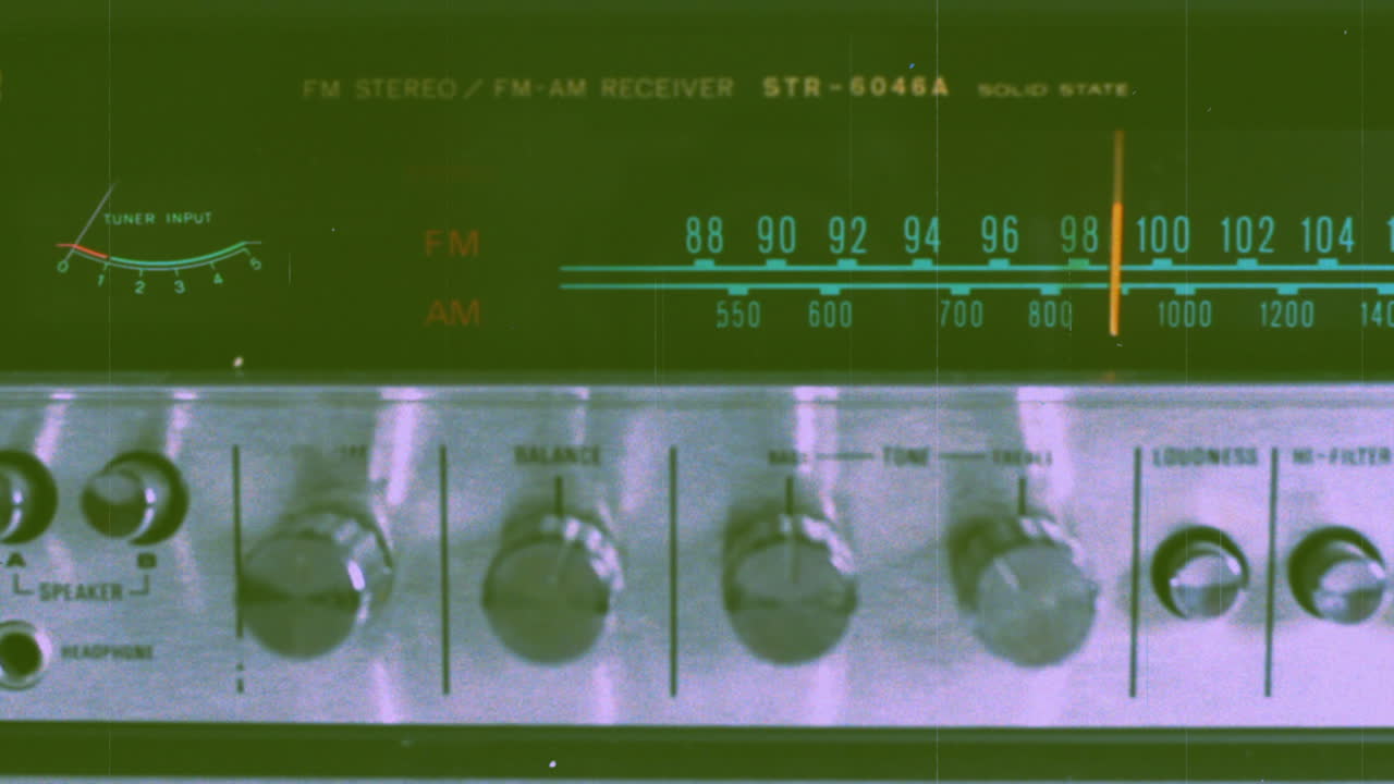 빈티지 라디오 다이얼 20