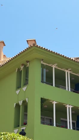 colorful buildings in a mediterranean town