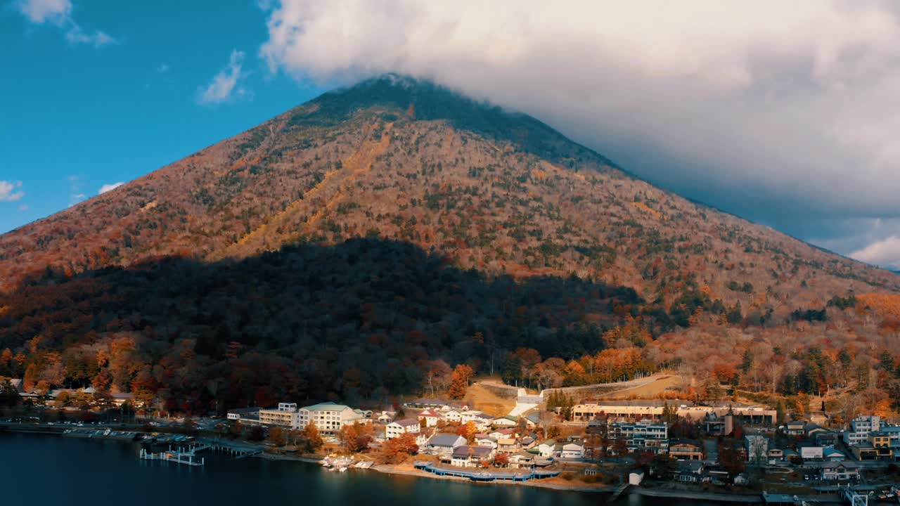 도시 의 아름다운 공중 풍경