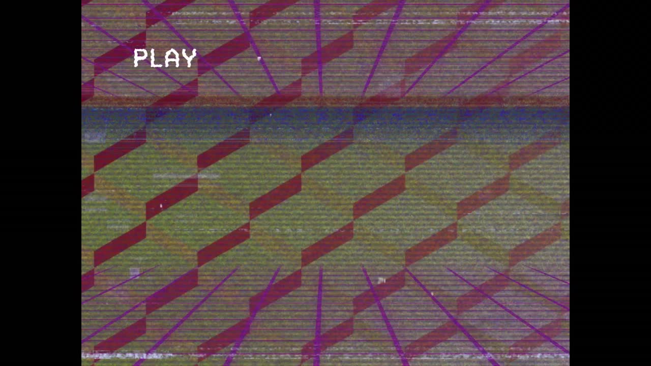 animación de la interferencia sobre cuadrados y senderos de luz