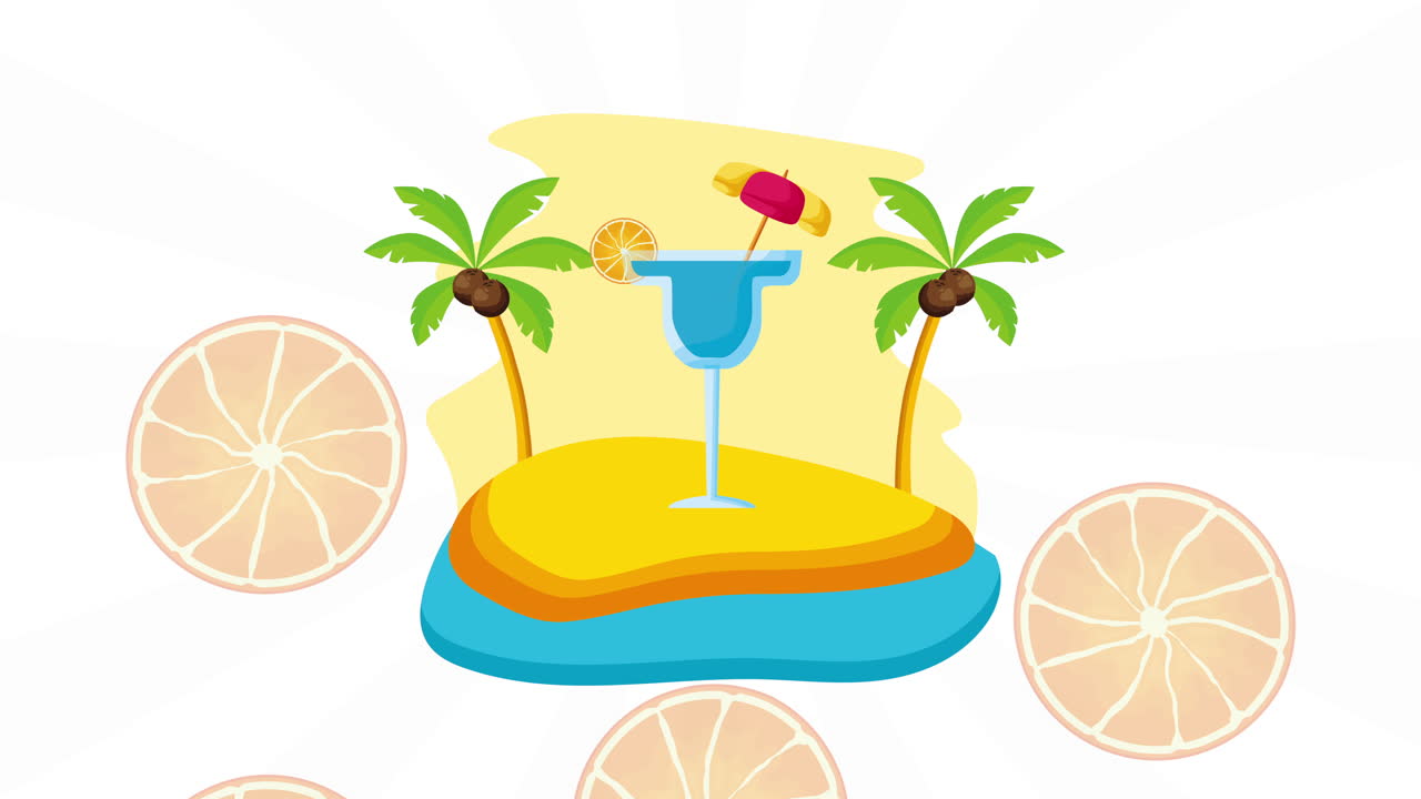 여름 시간 휴가를 즐기십시오.