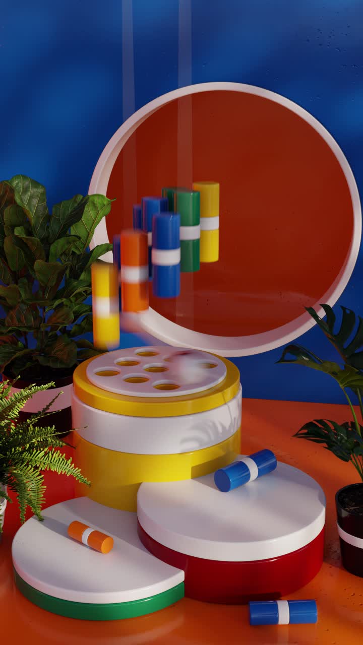 Colorful Minimalist Still Life