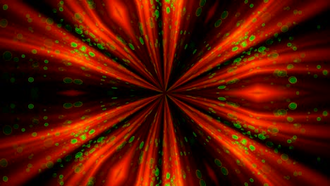 fondo caleidoscópico brillante fractal. movimiento de fondo con diseño fractal