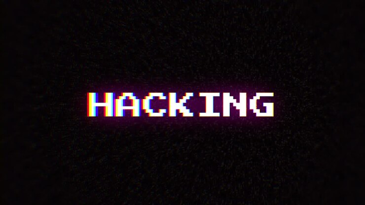Intentional digital artifact injection fx animation, decoding a noisy scambled 8-bit text: hacking