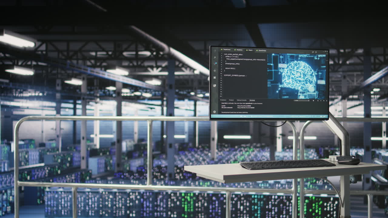 Server hub computer monitoring systems processing machine learning datasets