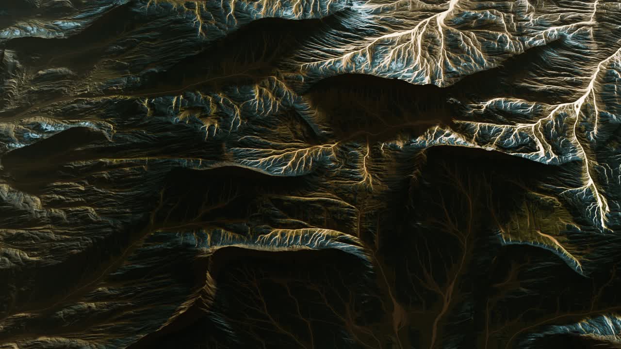 vista del paisaje del planeta alienígena