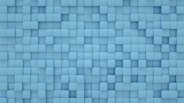 4K Abstract Cube Block Wall Loopable