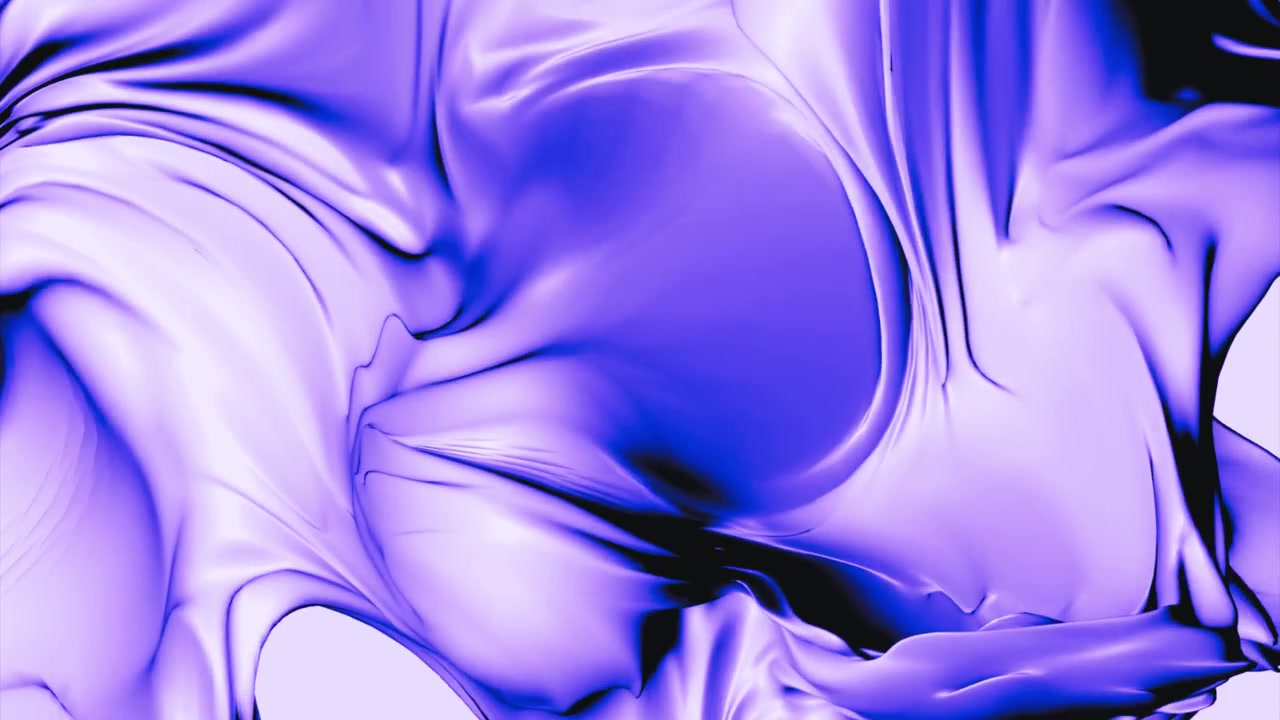 Sfondo Animato in Loop Continuo con Liquido Viola Astratto.