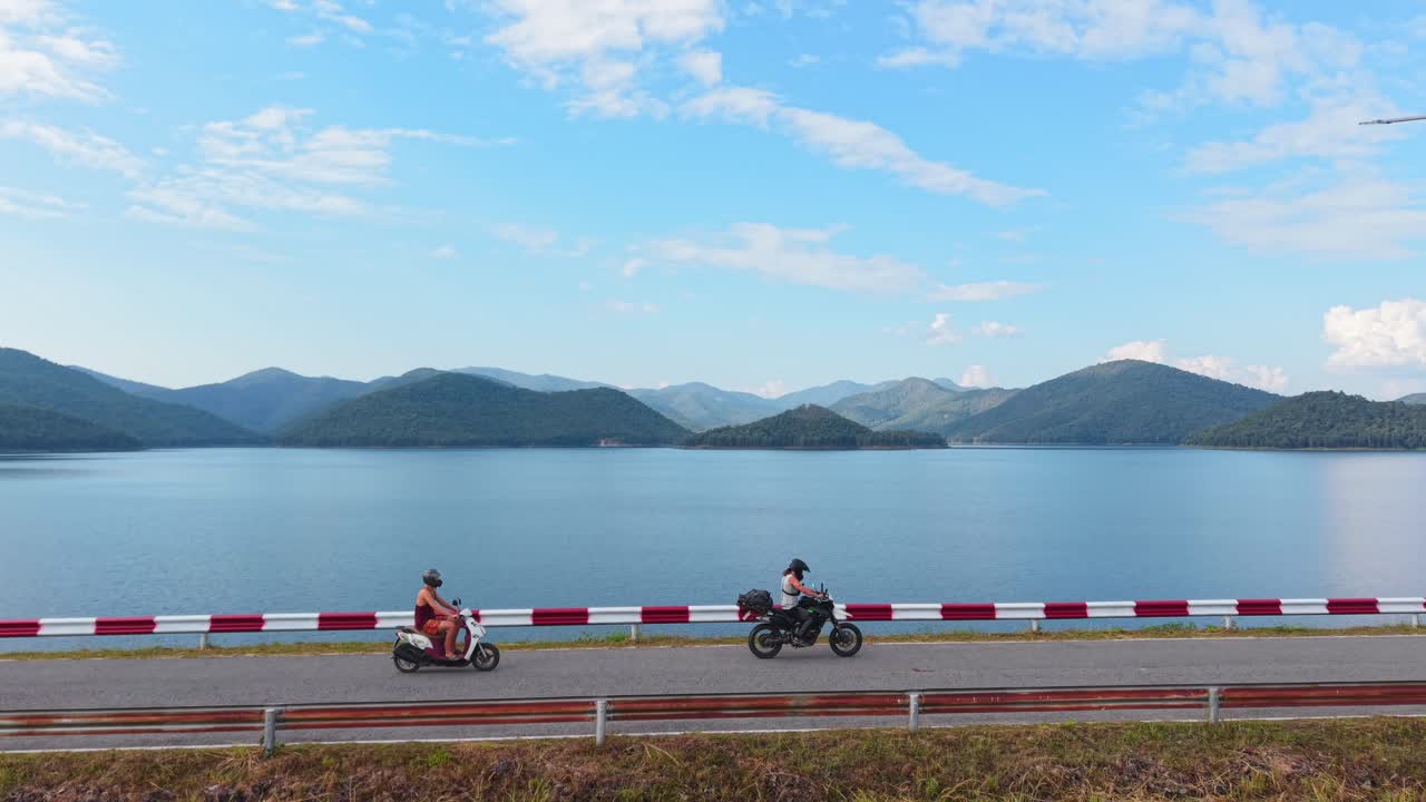 Motorbike Adventure by the Lake
