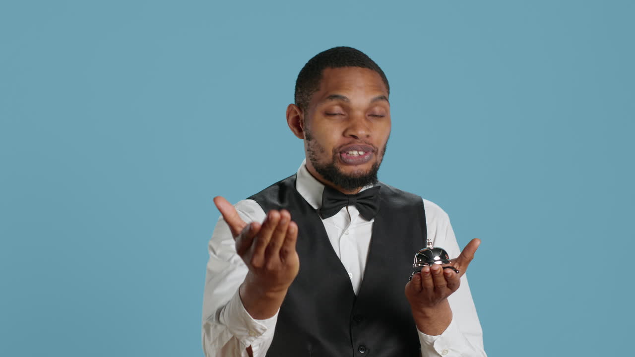 프로페셔널 벨보이 링 서비스 벨 및 광고 컨시어지 지원