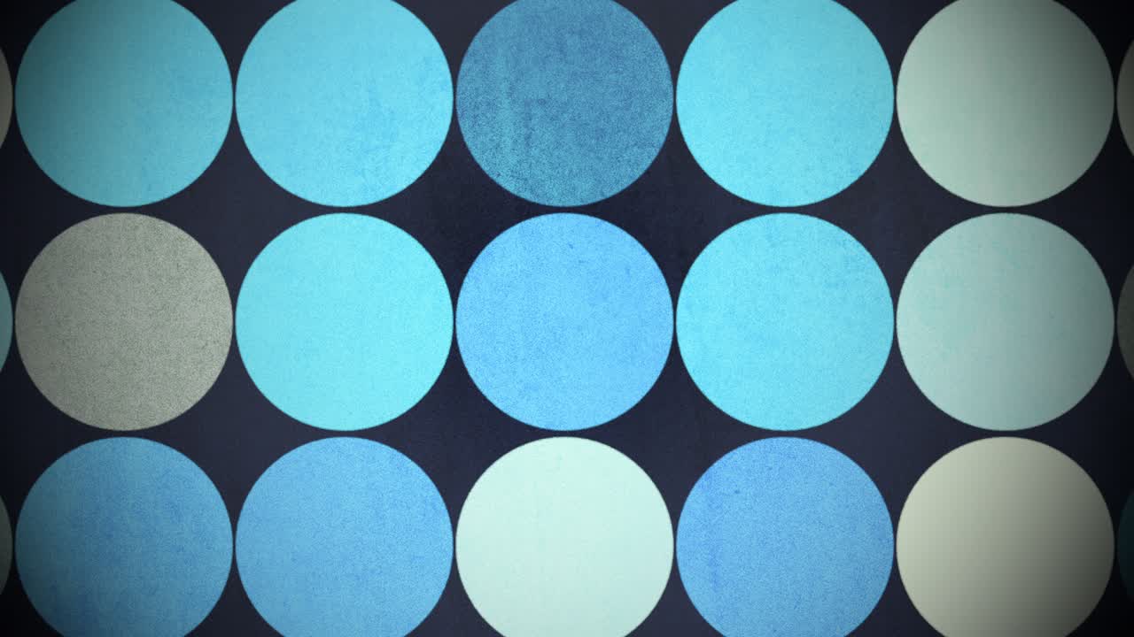 gran patrón de puntos geométricos azules abstractos