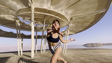dancer in the dead sea