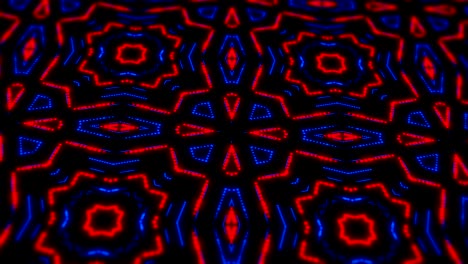 el fondo abstracto del caleidoscopio
