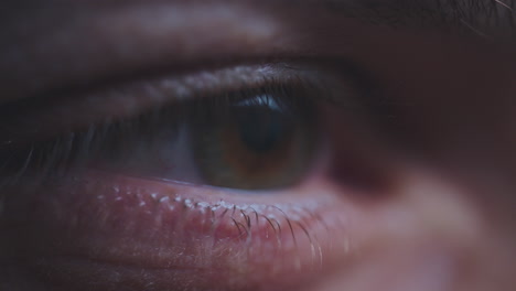 primer plano de un ojo humano