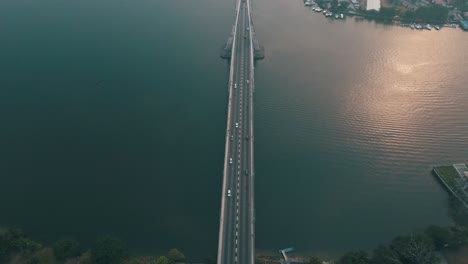 lekki ikoyi link bridge, lagos의 항공 사진
