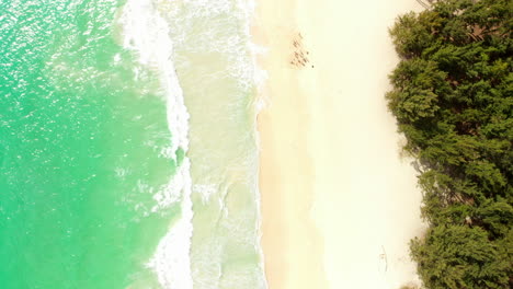 Antenne-Von-Sherwood-Beach-In-Hawaii