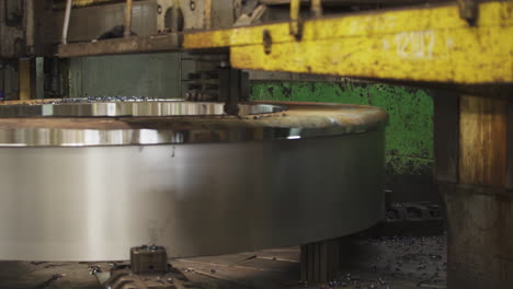 metal ring processing in a machine shop