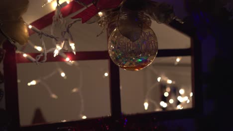 Static-shot-of-Christmas-ornaments