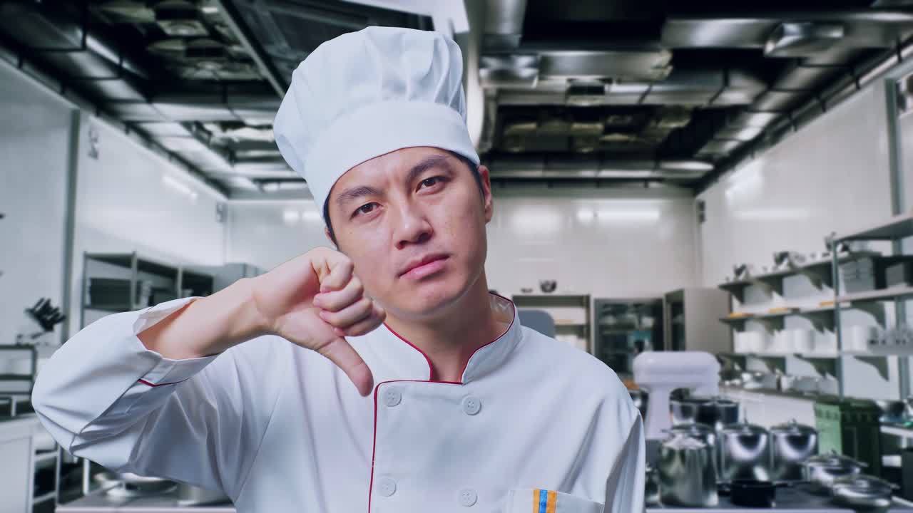 el chef no está de acuerdo.