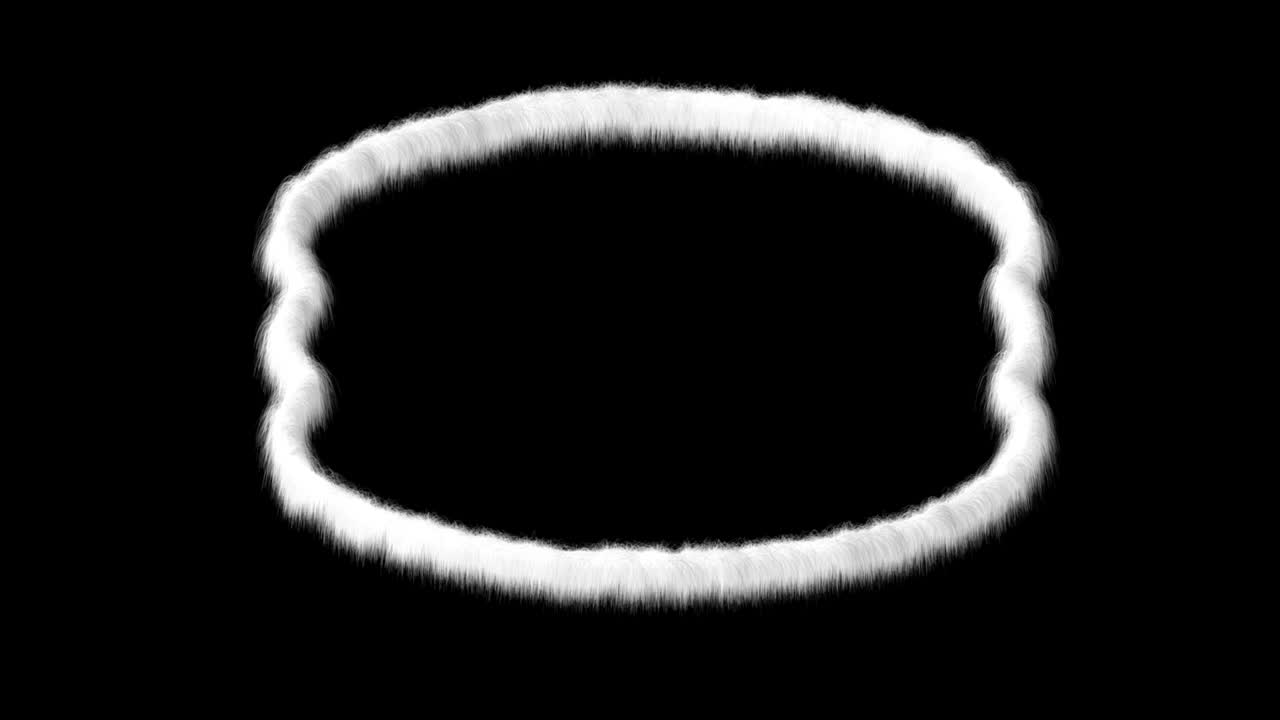 Plush Frame - Magic, frame for media on alpha