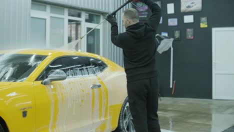 professional car detailing – washing, ceramic coating, and interior cleaning