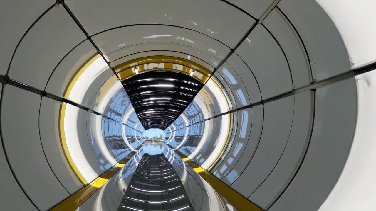 Modern Futuristic Tunnel