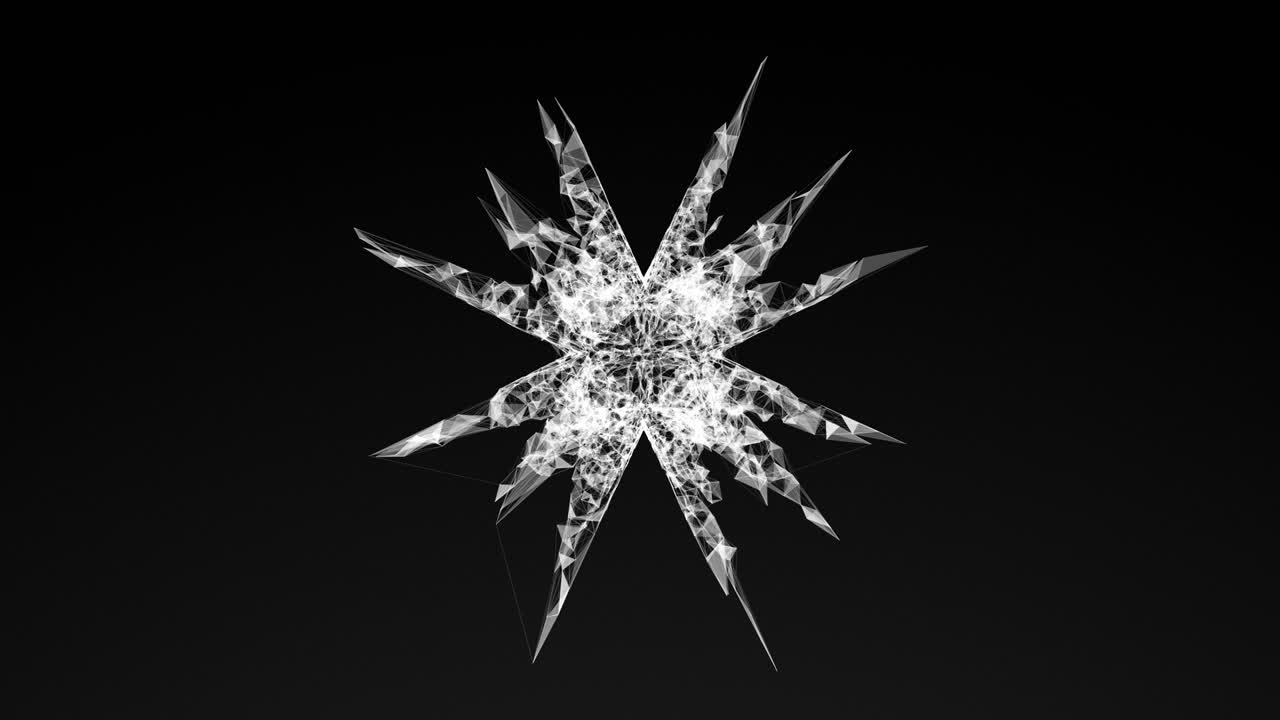 3d 그림의 모형, 추상적인 기하학적 구성