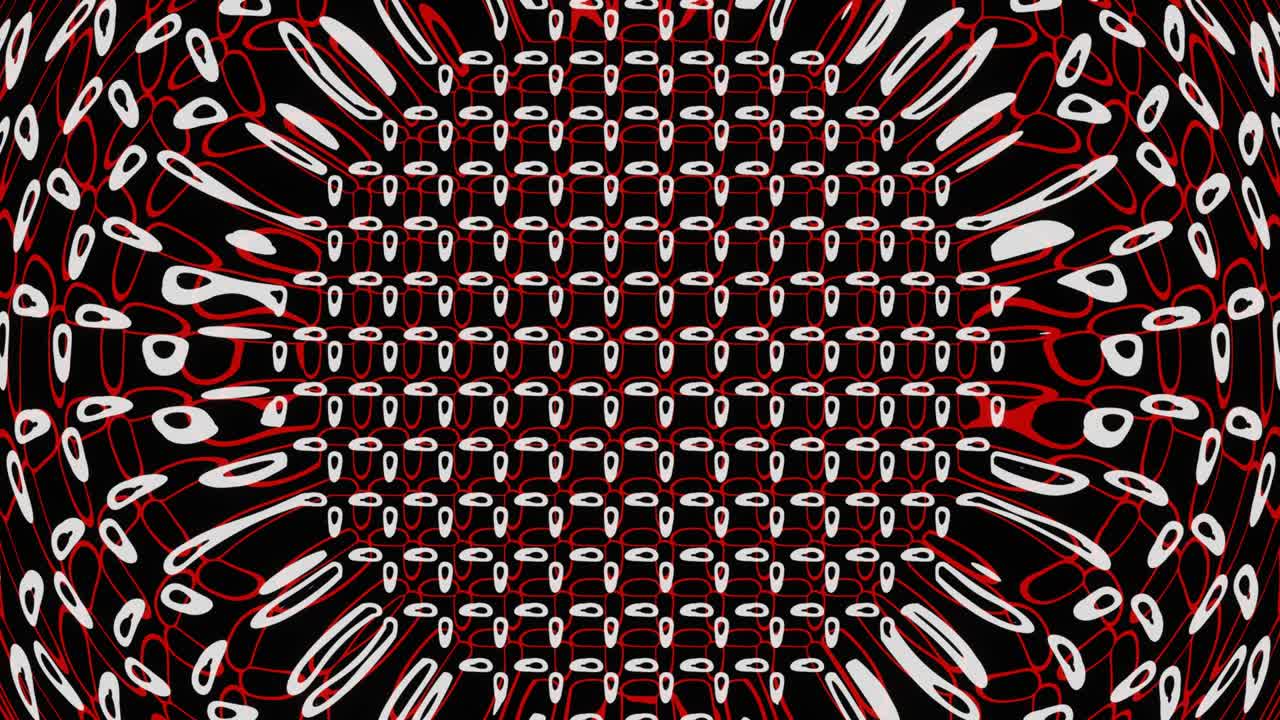 Fantastic pulsating neon incomprehensible pattern