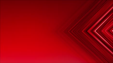 4k abstract geometry background loop (red) tile shaped stock video