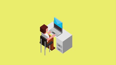 proceso de trabajo de las personas
