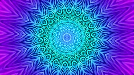 blue purple mandala abstract background