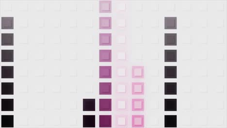 abstract geometric pattern background with pink, black, and white squares