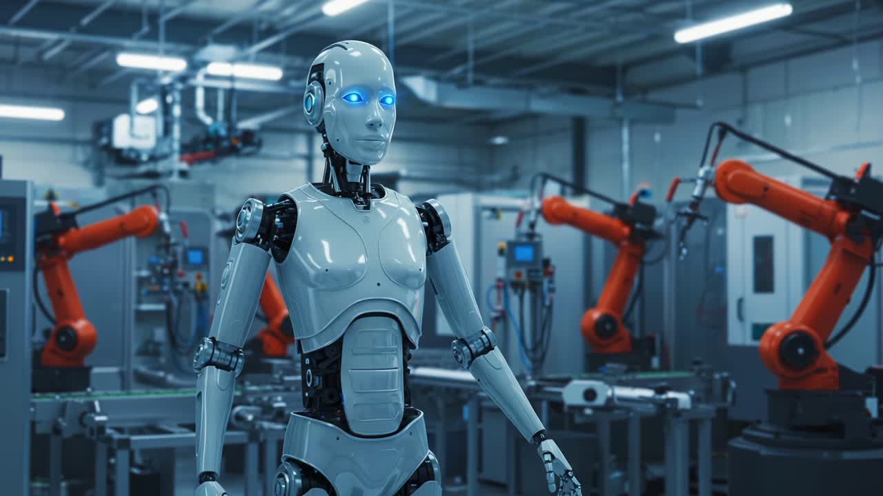 Advanced Robotics in Automated Factories: A Study of Industrial Innovation with Human-like Robots and Collaborative Machines in Modern Manufacturing Environments