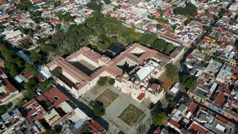 temple in oaxaca, mexico city