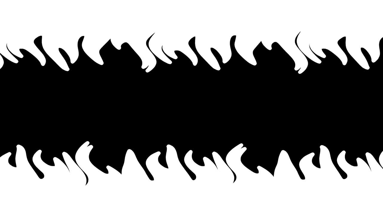 vector plano de dibujos animados de transición de llama de bucle de animación con transición alfa 4