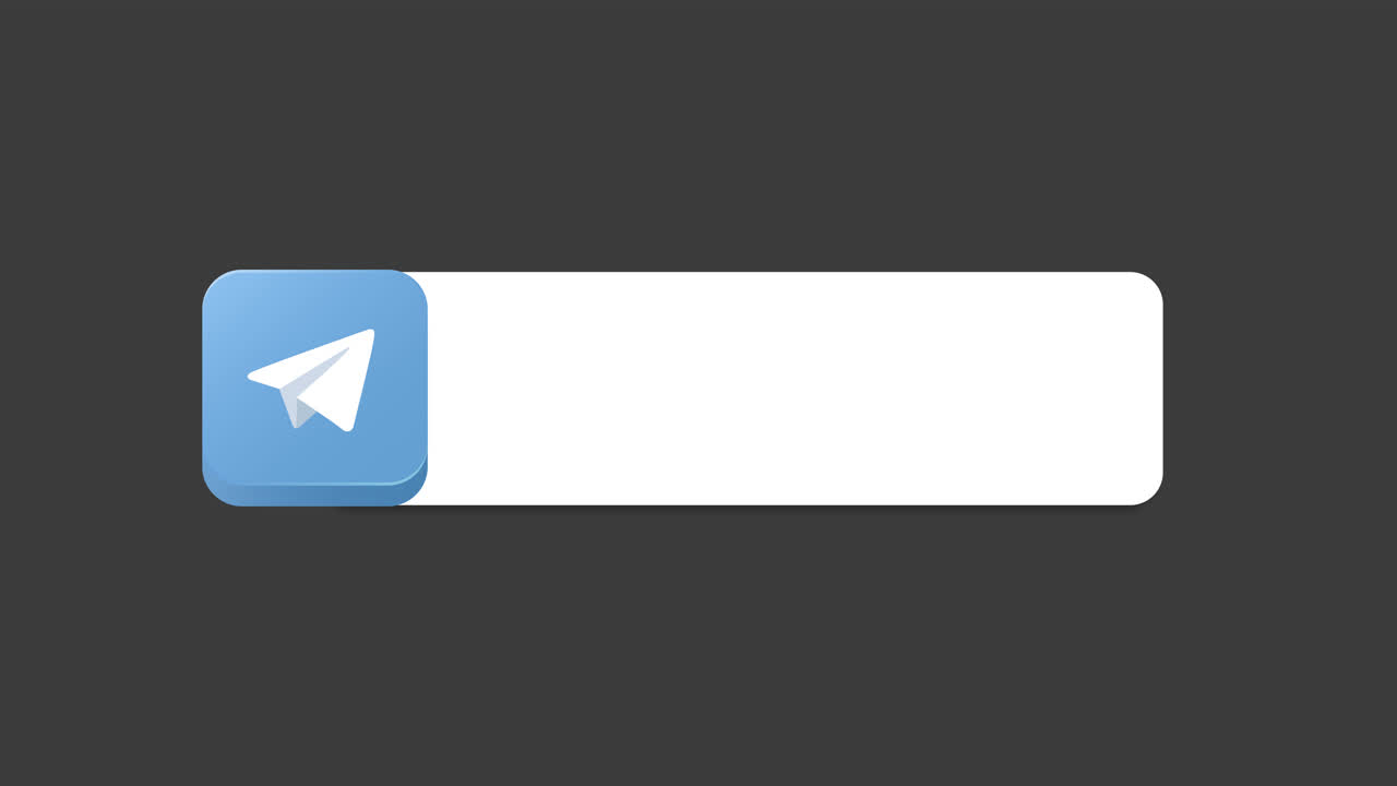 Telegram App Button Icon