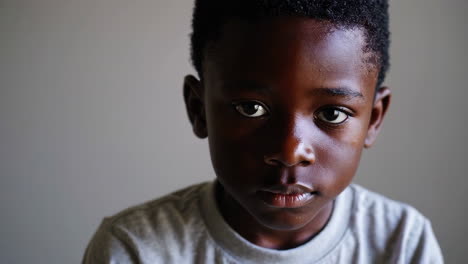 portrait of a young boy