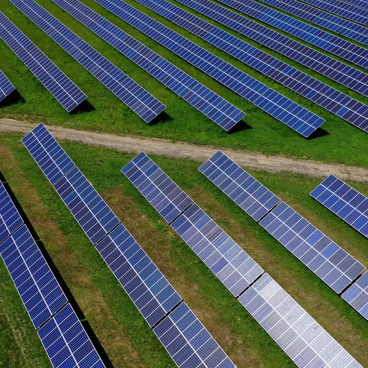 Industrial modern sun energy landscapes. Alternative electric photovoltic power