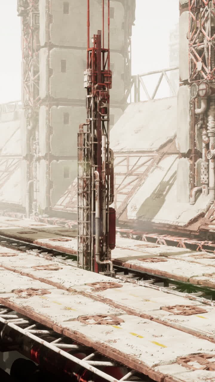 Post-Apocalyptic Industrial Ruins