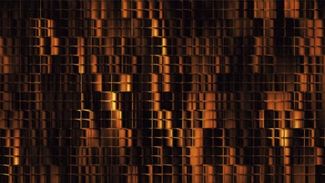 la textura de la ventana de vidrio abstracta de oro bucle de fondo