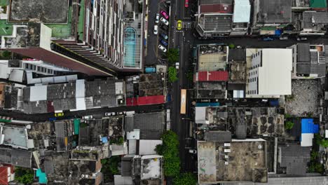 small street building backward