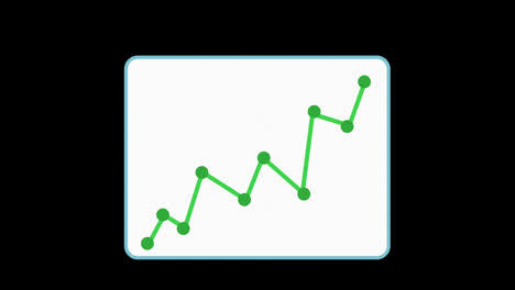 business-graph-showing-growth-in-browser-window-tab-animation-transparent-background-with-alpha-channel.