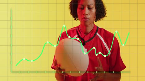 Animación-Del-Procesamiento-De-Datos-Sobre-Una-Jugadora-De-Rugby-Sobre-Fondo-De-Neón