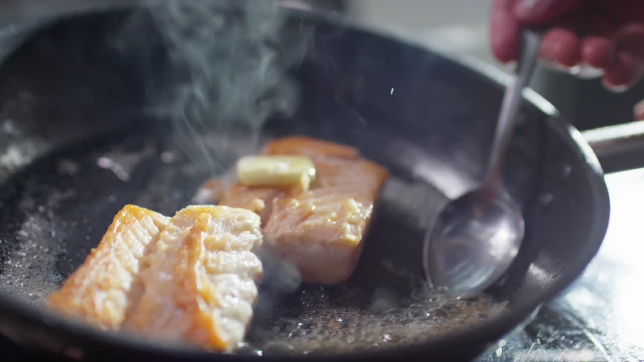 Cooking Fish Fillet with Butter