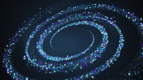 animación de fondo en espiral concepto abstracto
