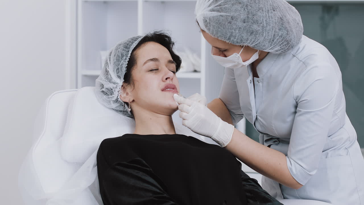 procedimiento de aumento de los labios